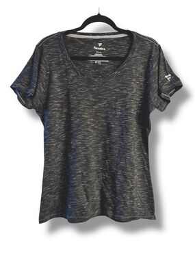 ✨ Fanatics V Neck Tee M | Heathered Athletic Top